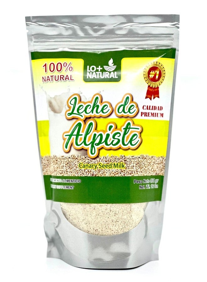 Leche de Alpiste (16oz) Canary Seed Milk / 100% Natural Suplemento Alimenticio 1 Unit